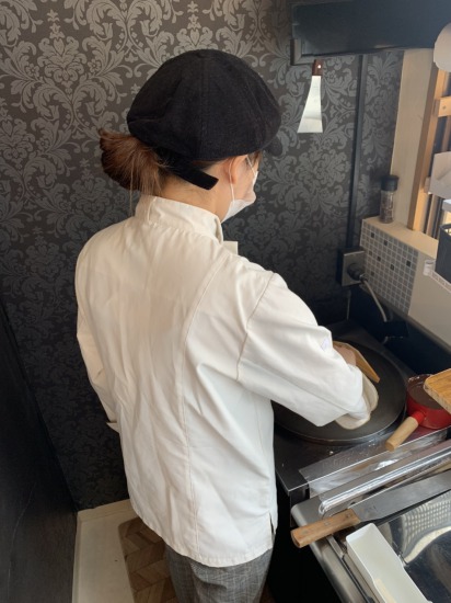 午後のクレープ