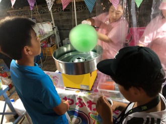 ぽむぽむcotton candy（テント販売）
